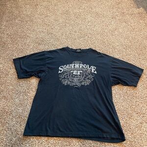 South Pole Men's Navy Graphic Tee